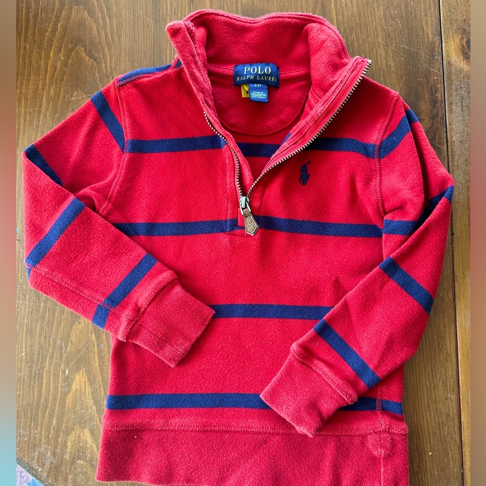 Polo Ralph Lauren Cotton Quarter-zip Pullover